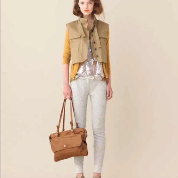 J Crew Olive leather bag 2011 spring collection - Picture 9 of 9